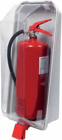 Poisto Sammutinlaatikko läpinäkyvä 12 kg sammuttimille 🙂