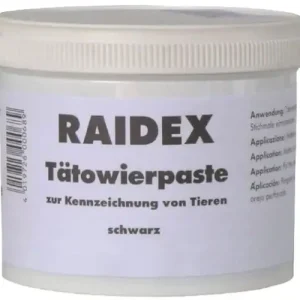 Paras Hinta Tatuointiväripasta (musta) 600 g, Raidex 🙂
