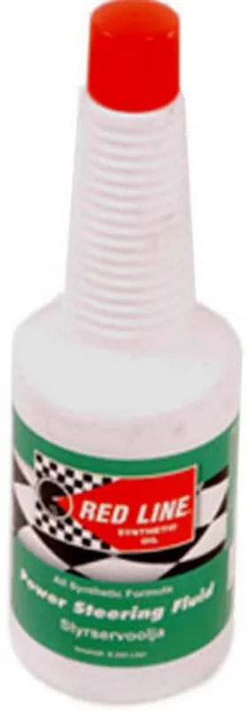 Alennettu Ohjaustehostinöljy (355 ml), Red Line 🙂