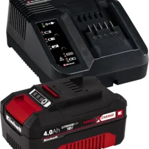 Uusi Malli Starttipakkaus Power-X-Change (4 Ah akku + laturi), Einhell 🙂