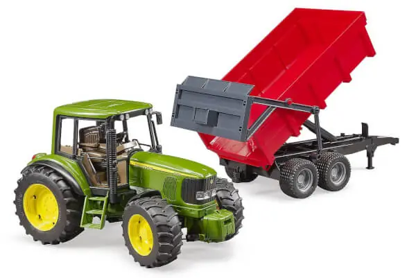 Osta Nyt Lelu Traktori John Deere 6920 + kippikärry (1 16), Bruder 🙂