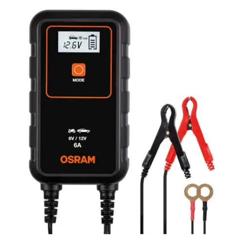 Superhinta Akkulaturi 906 6/12 V, 6 A, Osram 🙂