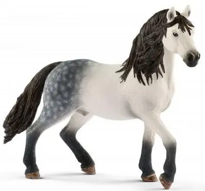 Aito Andalusianhevonen ori, Schleich 🙂