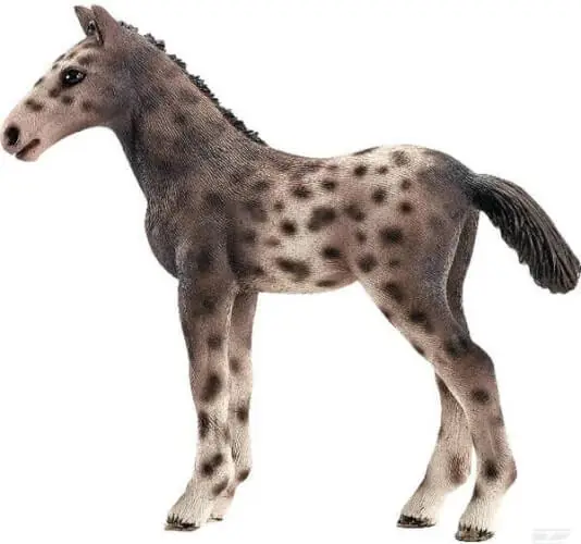 Loppuunmyynti Knabstrupperin varsa, Schleich 🙂
