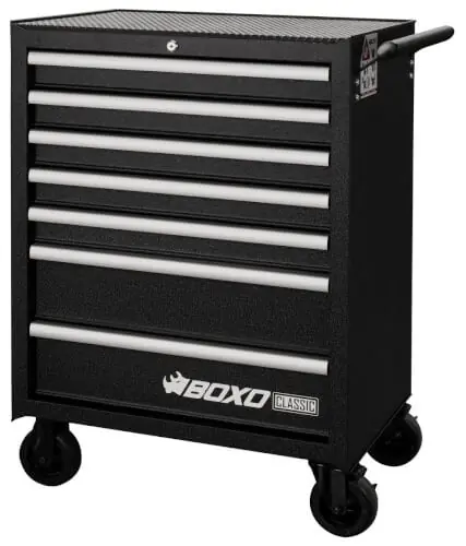 Nopea Toimitus Työkaluvaunu 7071C Black Edition, Boxo 🙂