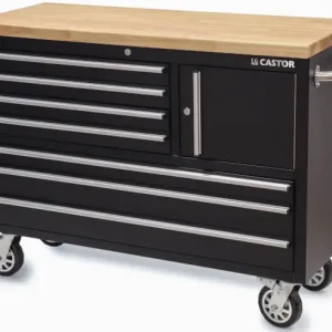 Viimeinen Mahdollisuus Työkaluvaunu Premium wood ilman työkaluja, Castor 🙂