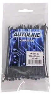 Edullinen Hinta Nippuside, 130x2.6 mm, 100 kpl, Autoline 🙂