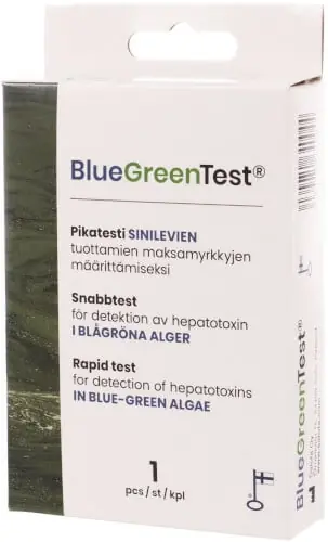 Sinilevän pikatesti 1 kpl, BlueGreenTest (vkp.09/2023) 🙂 Ilmainen Palautus