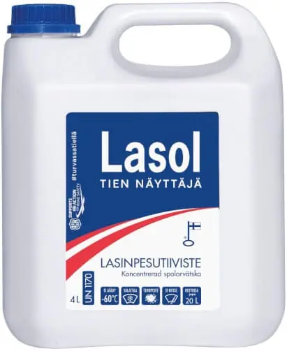 Lasinpesuneste 4 l, Lasol đ Ilmainen Palautus