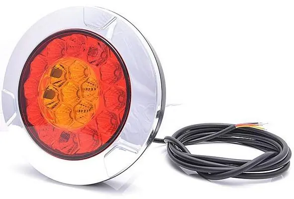 Loppuunmyynti LED-takavalo pyöreä 12/24 V, JOL 🙂