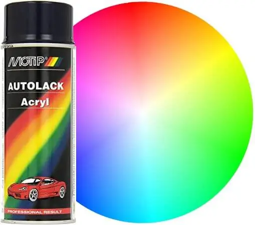 Uusi Kokoelma Merkkikohtainen automaali, 400 ml, spraypullo, Motip đ