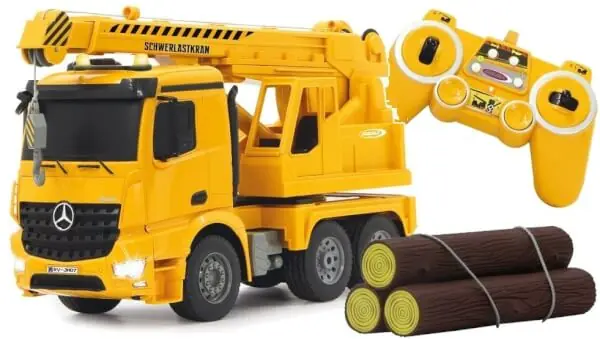 Osta Verkossa Kauko-ohjattava Mercedes-Benz Arocs nosturi (1 20), Jamara 🙂