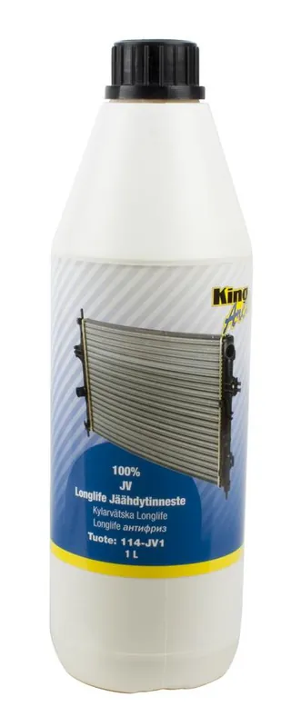 Poisto Jäähdytinneste Longlife, 1 l, keltainen, King 🙂