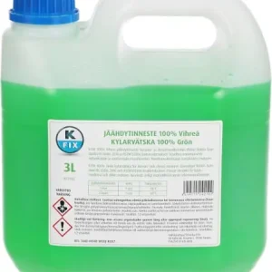 Superhinta Jäähdytinneste vihreä, 3 l, K-fix 🙂