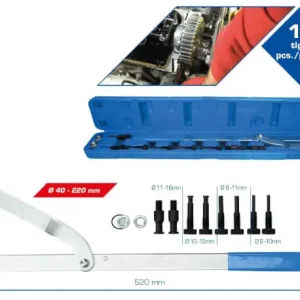 Yleiskäyttöinen pidikesarja, 11-os, Brilliant Tools 🙂 Tukkuhinta