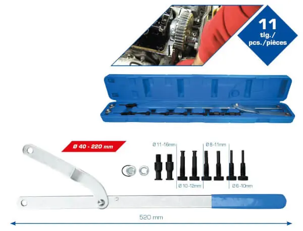 Yleiskäyttöinen pidikesarja, 11-os, Brilliant Tools 🙂 Tukkuhinta