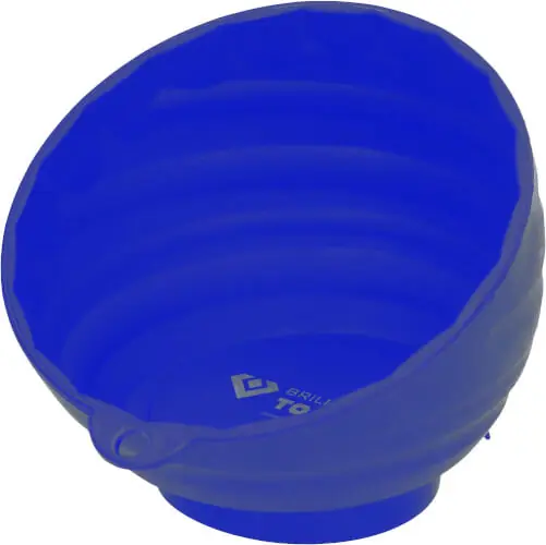 Muovinen magneettinen säilytysastia, Ø 11 cm, Brilliant Tools 🙂 Rajoitettu Tarjous