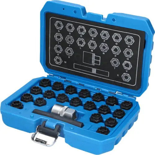 Ajankohtainen Vannelukkovalikoima, Audi, 22-os., Brilliant Tools 🙂