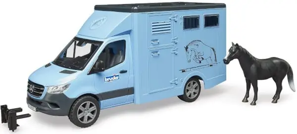 Halpa Lelu Hevoskuljetusauto MB Sprinter + hevonen (1 16), Bruder đ