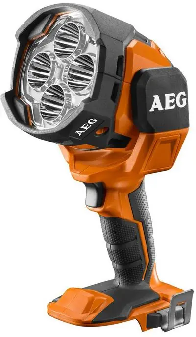 Turvallinen Maksu Akkukohdevalaisin 18V 4xLED (runkoversio), AEG 🙂