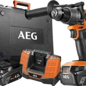 Osta Verkossa Akkuporakone paketti 18V, AEG 🙂