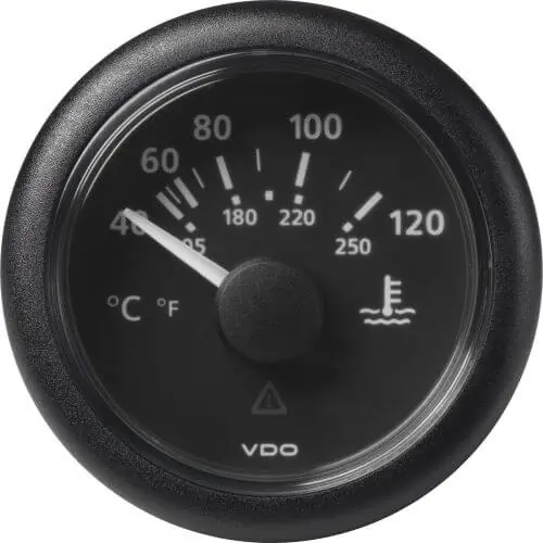 Lämpömittari Ø52 mm, VDO 🙂 Suosittu
