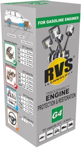 Alennus G4 bensiinimoottorin suoja- ja käsittelyaine, RVS 🙂