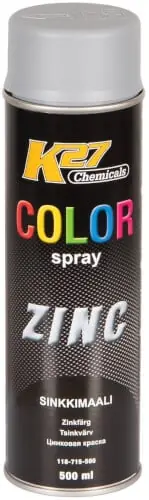Ajankohtainen Sinkkimaali spray 500 ml, K27 🙂