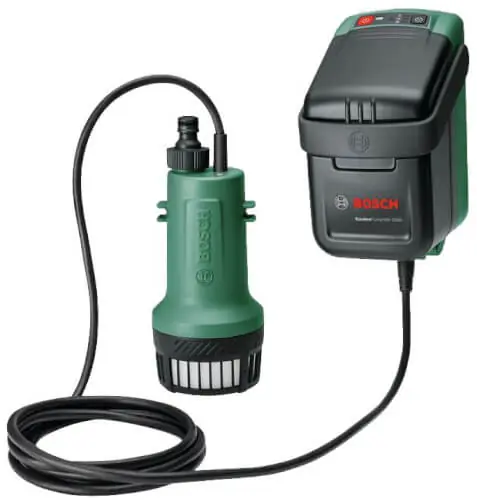 Akkusadevesipumppu GardenPump 18V-2000, Bosch đ ĂlĂ€ Missaa