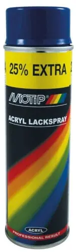 Osta Tänään Spraymaali sininen RAL5010, 500 ml, Motip 🙂