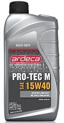 Uusi Malli Moottoriöljy Pro-Tec M 15W-40, 1 l, Ardeca 🙂