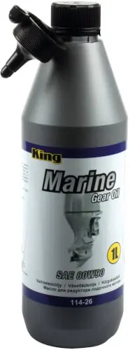 Vaihteistoöljy Marine Gear 80W-90 GL5, 1 l, King 🙂 Asiakkaiden Suosikki