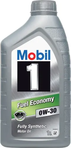 Vain Rajoitetun Ajan Moottoriöljy 0W-30 Fuel Economy, 1 l, Mobil 🙂