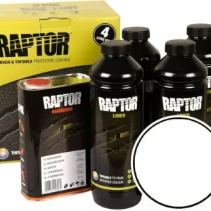Eniten Myyty Lavapinnoite Raptor, valkoinen, 3,8 l, U-Pol 🙂