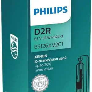 Tilaa Heti Ajovalopolttimo Xenon X-tremeVision, D2R, Philips 🙂