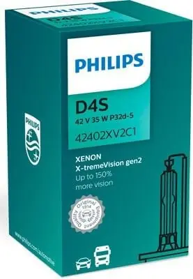 Ajovalopolttimo Xenon X-tremeVision, D4S, Philips 🙂 Viikonlopputarjous