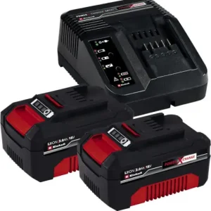 Turvallinen Maksu Starttipakkaus Power-X-Change (2 x 3 Ah akku + laturi), Einhell 🙂