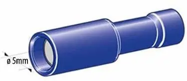 Tarjous Pyöröliitin 5 mm, naaras (50 kpl), sin, Autoline 🙂