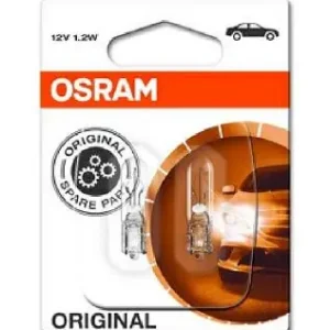 Autolamppu 12V 1,2W, Osram 🙂 Kampanjahinta