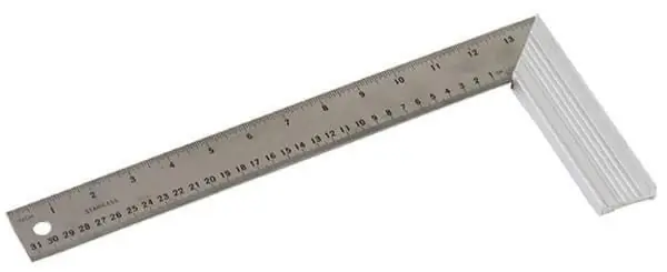 Suorakulma, alumiini, 30 cm, Kapro 🙂 Suosittu
