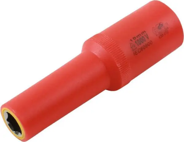 Hylsyavain 1/2" - 19 mm, pitkä VDE eristetty, Laser 🙂 Suosittu