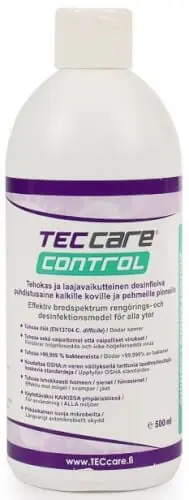 Tehdashinta Desinfiointiaine porealtaille täyttöpullo 500 ml, TecCare 🙂