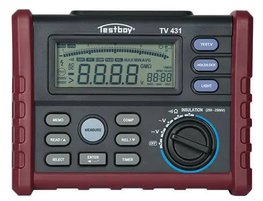 Eristysvastusmittari Testboy TV 431 🙂 Osta Verkossa