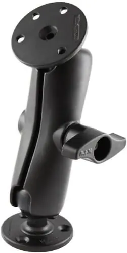 Varsi pyöreillä tasoilla RAM-D-101U-C, pituus 295 mm, D-sarja, Ram Mounts 🙂 Tukkuhinta