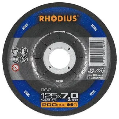 Alennus Hiomalaikka RS67 125 mm, Rhodius (25 kpl) 🙂