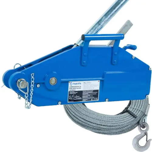 Sertifioitu Lompakkotalja vaijerilla 3200 kg, Haklift 🙂