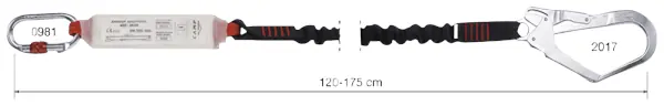 Asiakkaiden Suosikki Liitosköysi nykäyksenvaimentimella 175 cm, Camp Rewind 🙂