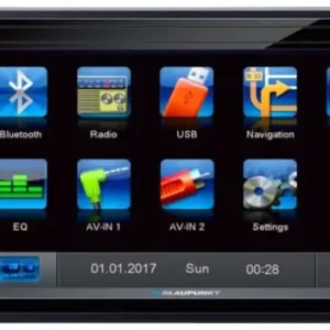 Autosoitin Santa Cruz 370 2-DIN, Blaupunkt 🙂 Ilmainen Palautus
