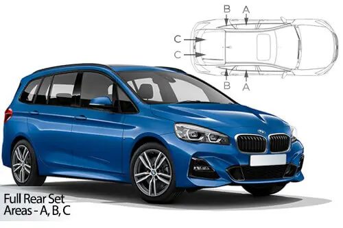 Häikäisysuojasarja BMW 2-Sarja F46 Gran Tourer (2014➟), Car Shades 🙂 Kausialennus