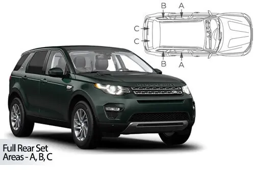 Alennettu Häikäisysuojasarja Land Rover Discovery Sport, 5 ovinen (2015-2020), Car Shades 🙂